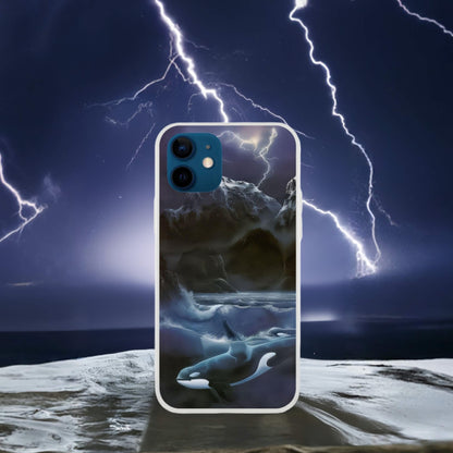 "Midnight Orcas" - Phone Case - Ken Skoda Studio