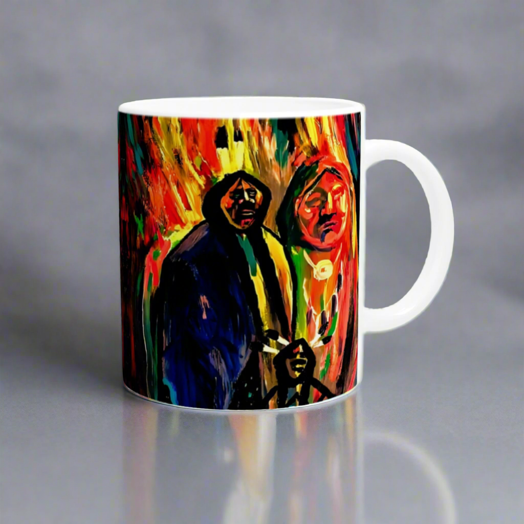 "War Party" - Mug - Ken Skoda Studio