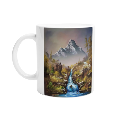 "Spirit Unicorn" -  Mug - Ken Skoda Studio