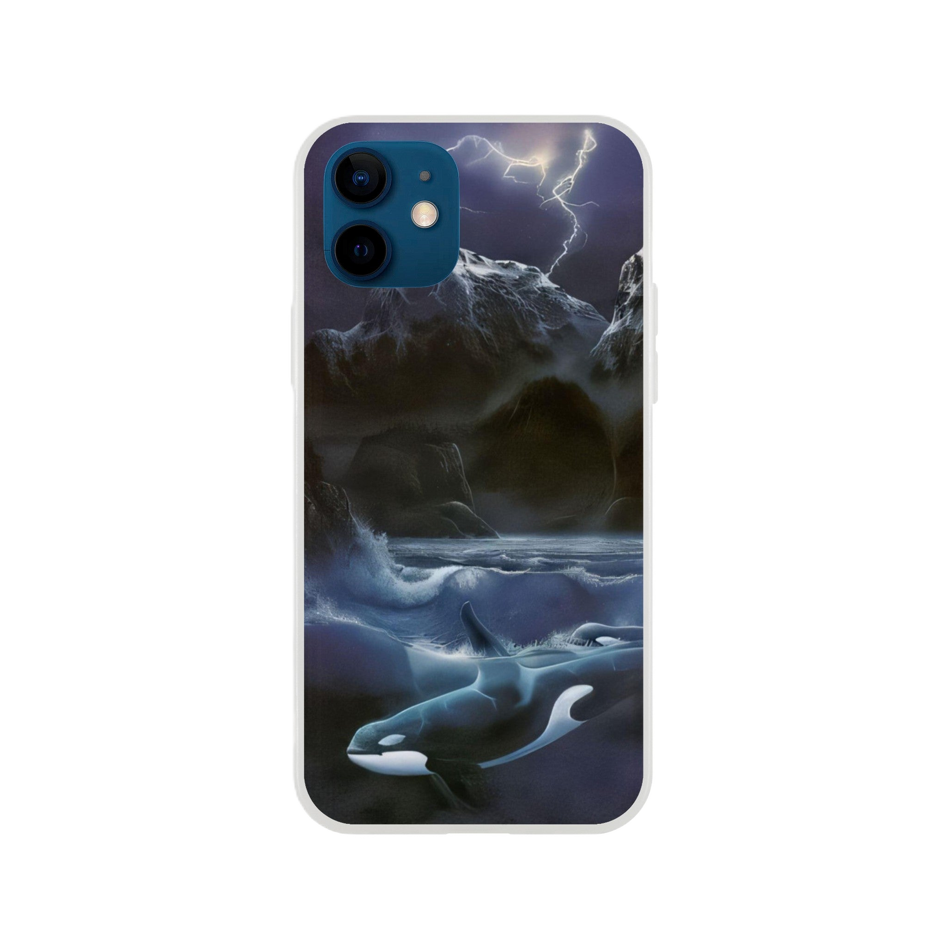 "Midnight Orcas" - Phone Case - Ken Skoda Studio