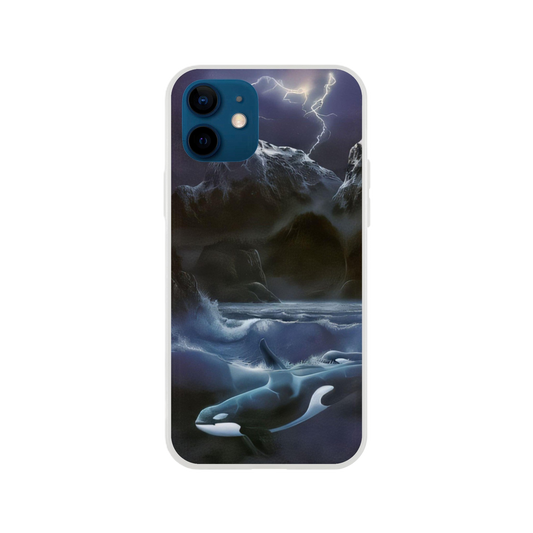 "Midnight Orcas" - Phone Case - Ken Skoda Studio